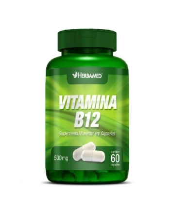 VITAMINA B12 500 MG 60 CAPS
