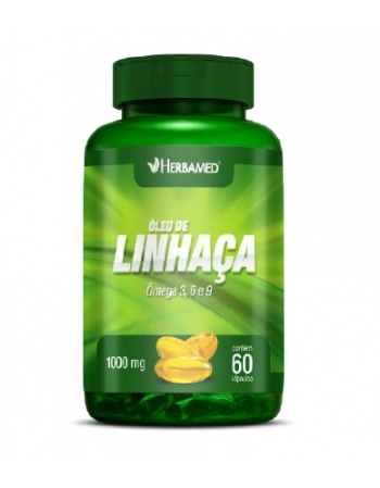 OLEO DE LINHACA 1000 MG 60 CAPS