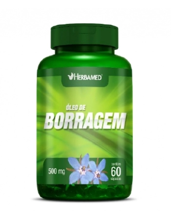 OLEO DE BORRAGEM 500 MG 60 CAPS
