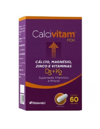 CALCIVITAM 600 MG 60 CAPS