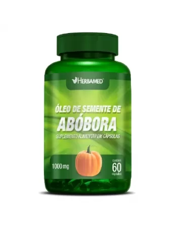 OLEO DE SEMENTE DE ABOBORA 1000 MG 60 CAPS