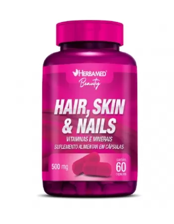 HAIR SKIN E NAILS 500 MG 60 CAPS