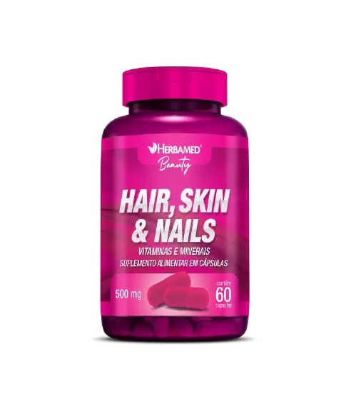 HAIR SKIN E NAILS 500 MG 60 CAPS