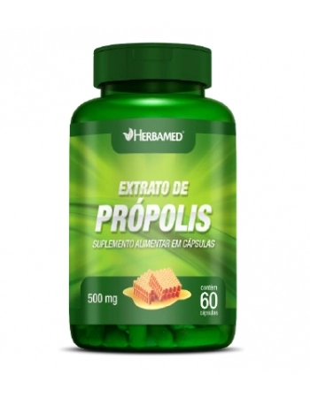 EXTRATO DE PROPOLIS 500 MG 60 CAPS