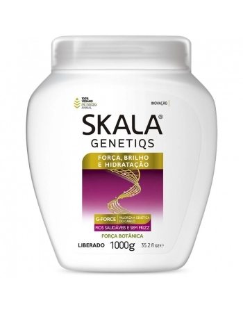 SKALA CREME TRATAMENTO GENETIQS FORCA E BRILHO 1KG