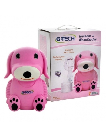 NEBULIZADOR G-TECH MODELO NEBDOG ROSA