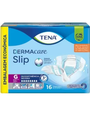 FRALDA TENA DERMACARE 16 UND G ADULTO