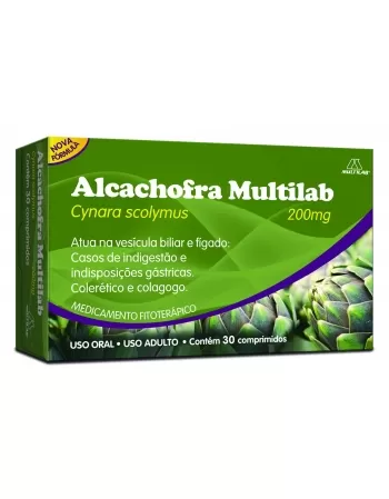 ALCACHOFRA 200 MG 30 CPR