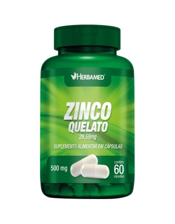 ZINCO QUELATO 500 MG 60 CAPS