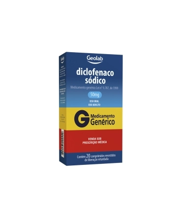 G.DICLOFENACO SÓDICO 50 MG 20 CPR