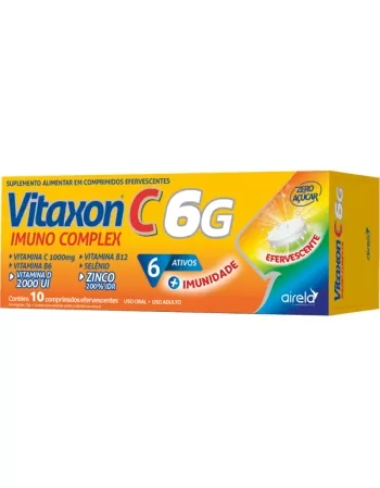 VITAXON C 6G IMUNO COMPLEX C/10 CPR EFERVESC