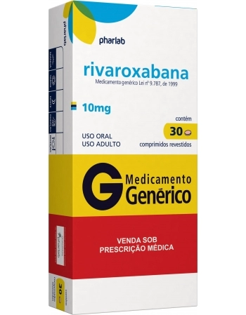 RIVAROXABANA 10 MG 30 CPR