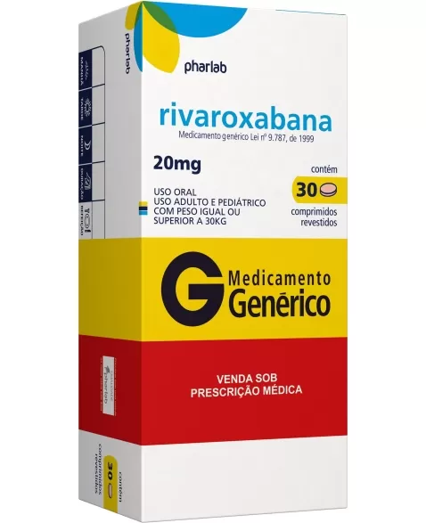 RIVAROXABANA 20 MG 30 CPR