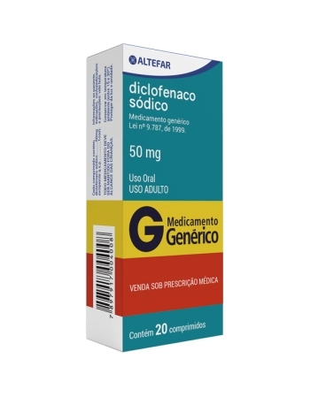 G.DICLOFENACO SODICO 50 MG 20 CPR