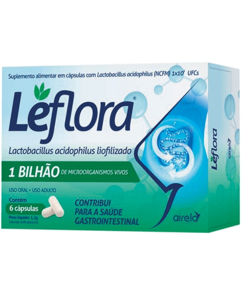 LEFLORA LACTOBACILLUS 6 CPS