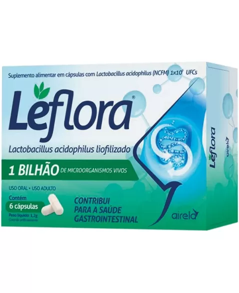 LEFLORA LACTOBACILLUS 6 CPS