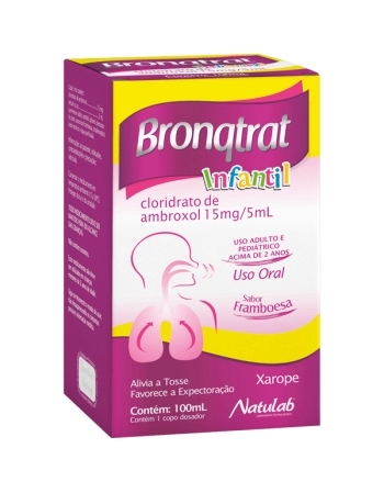BRONQTRAT INFANTIL XPE 15MG/5ML 100ML