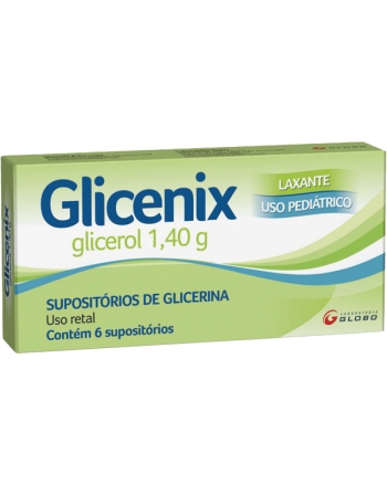 GLICENIX PEDIATRICO 1,40 GR SUPOSIT GLICER 6 UND