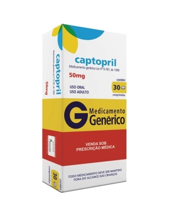 G.CAPTOPRIL 50 MG 30 CPR