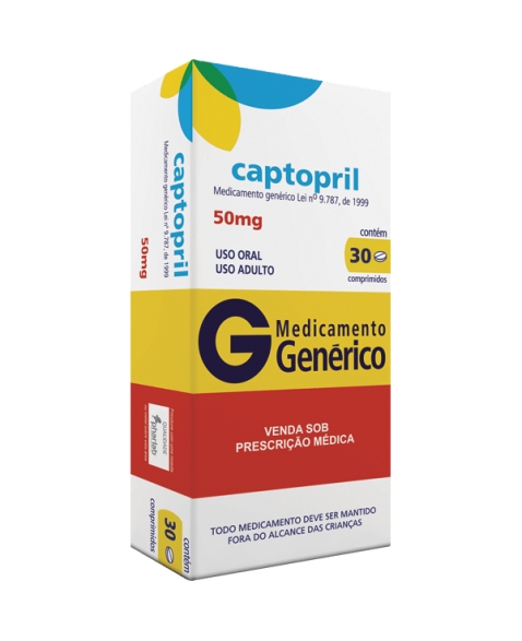 G.CAPTOPRIL 50 MG 30 CPR