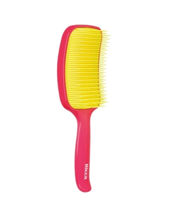 RICCA ESCOVA FLEX RAQUETE LARANJA/AZUL BELLIZ