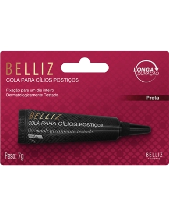 COLA DE CILIOS POSTIÇOS PRETA 7G