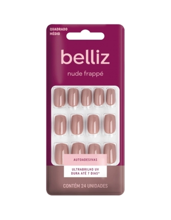 UNHAS RICCA AUTOADESIVAS NUDE FRAPPE