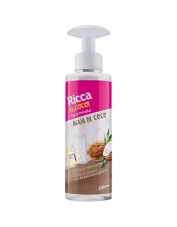 AGUA MICELAR DE COCO RICCA 200 ML