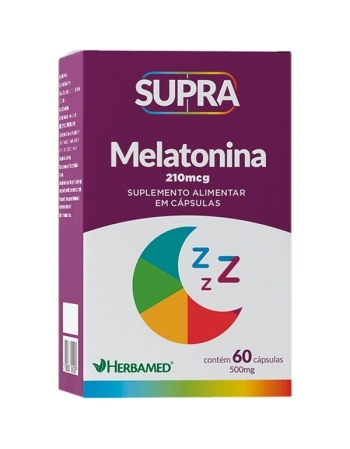 MELATONINA 210 MG 60 CAPS