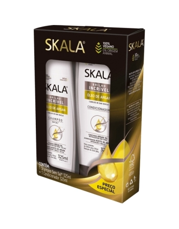 SKALA KIT SH+COND OLEO DE ARGAN 325 ML