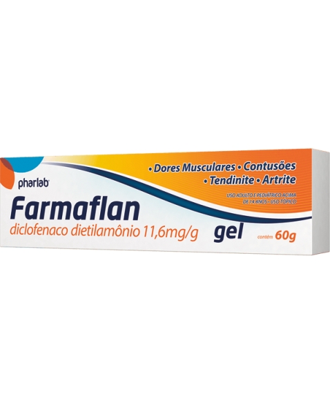 FARMAFLAN (DICLOF DIETILAM) GEL 11,6 60G