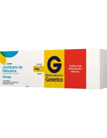 G.LIDOCAINA 20 MG GELEIA 30 GR