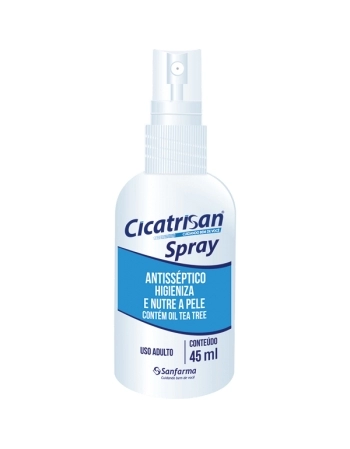 CICATRISAN SPRAY ANTISSEPTICO 45ML SANFARMA