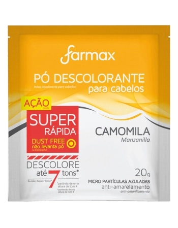 PO DESCOLORANTE CAPILAR CAMOMILA 20G