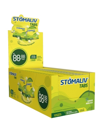 STOMALIV TABS 200 CPR MASTIGAVEIS (ABACAXI)