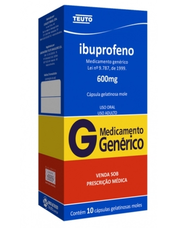 G.IBUPROFENO 600 MG 10 CAPS GEL