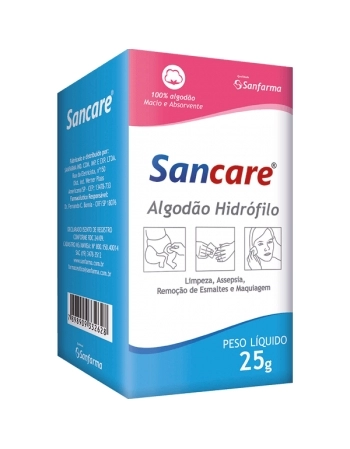 ALGODAO HIDROFILO SANCARE 25G