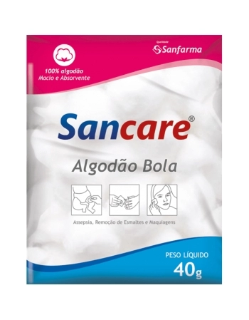 ALGODAO BOLA SANCARE 40G