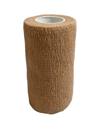 BANDAGEM ELASTICA AUTOADERENTE 10X450CM BEGE