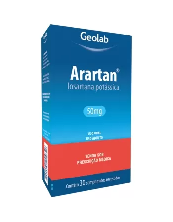 ARARTAN 50MG C/30 CP REV