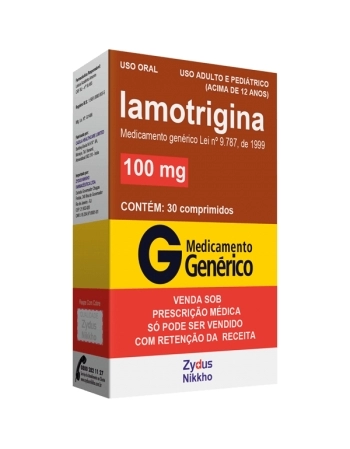 G.LAMOTRIGINA 100MG 30CPR P344 ZYDUS
