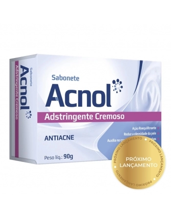SABONETE ACNOL ADSTRINGENTE CREMOSO 90G