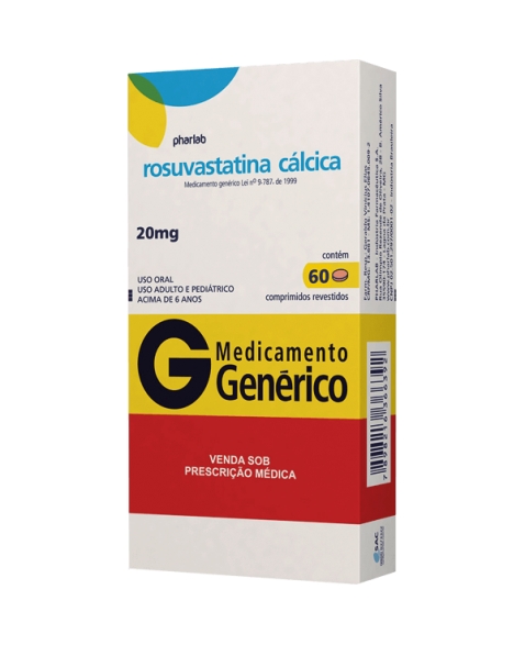 G.ROSUVASTATINA CALCICA 20 MG 60 CPR
