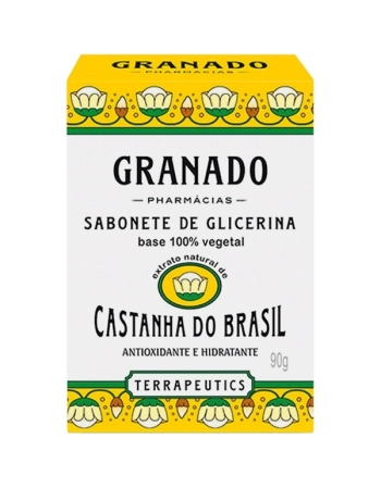 GRANADO SABONETE GLICERINA CASTANHA DO BRASIL 90G