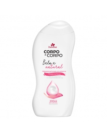 CORPO A CORPO LOCAO HIDRATANTE NATURAL 200ML