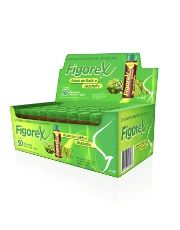 FIGOREX (BOLDO E ALCACHOFRA) 50 FLACONETES 10ML