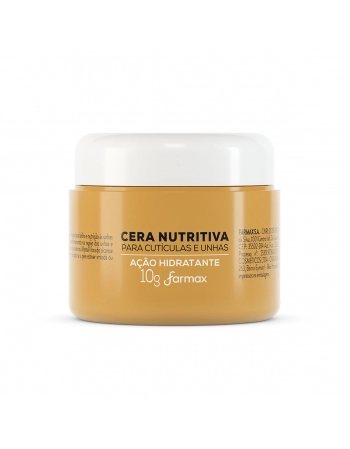 CERA NUTRITIVA PARA CUTICULAS E UNHAS 10G