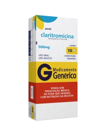 G.CLARITROMICINA 500 MG 10 CPR