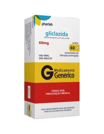 GLICLAZIDA 60 MG 60 CPR LIB PROL - GENÉRICO