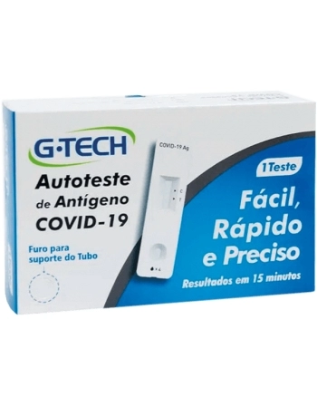 AUTOTESTE DE ANTIGENO PARA COVID G-TECH